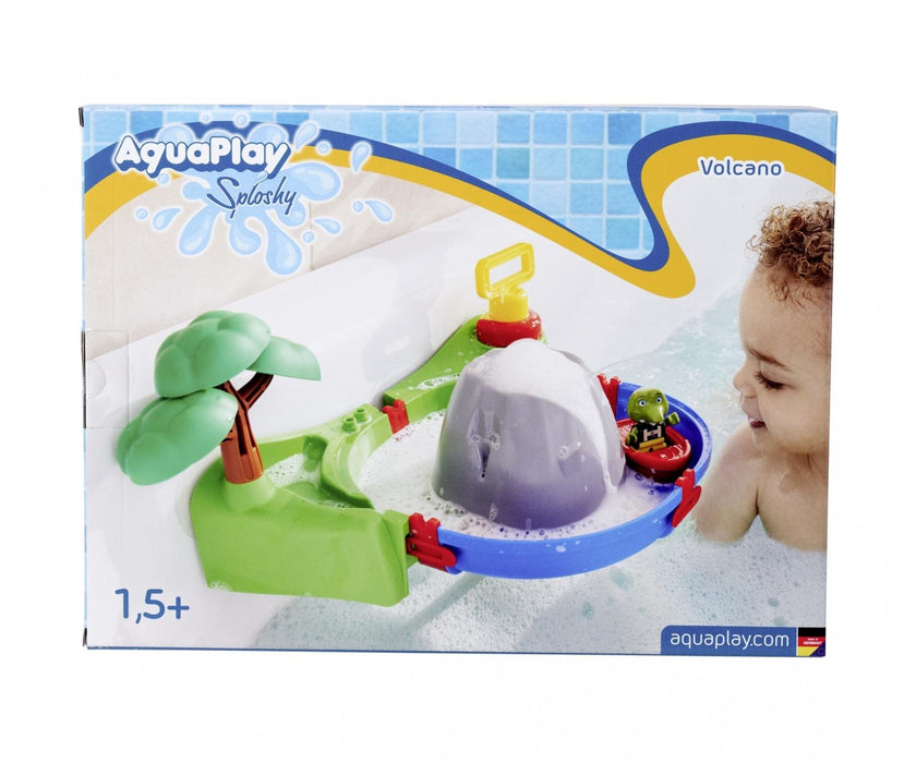 EAN 7313400013024 - Aquaplay Sploshy Volcano Set de juegos para el baño Azul, Marrón, Verde, Gris, Rojo, Amarillo imagen 6
