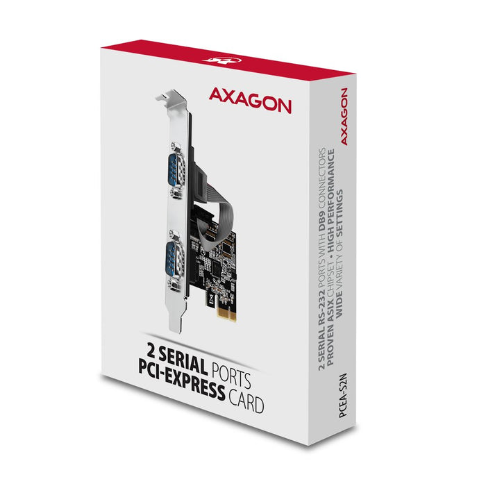 EAN 8595247905406 - Axagon PCEA-S2N tarjeta y adaptador de interfaz Interno RS-232 imagen 5