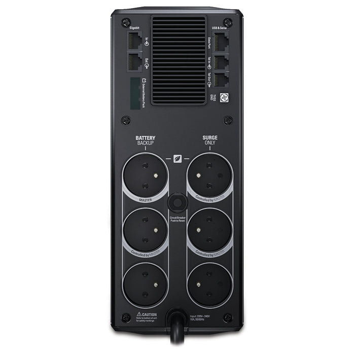 EAN 0731304268727 - APC BR1200G-FR sistema de alimentación ininterrumpida (UPS) Línea interactiva 1,2 kVA 720 W imagen 3