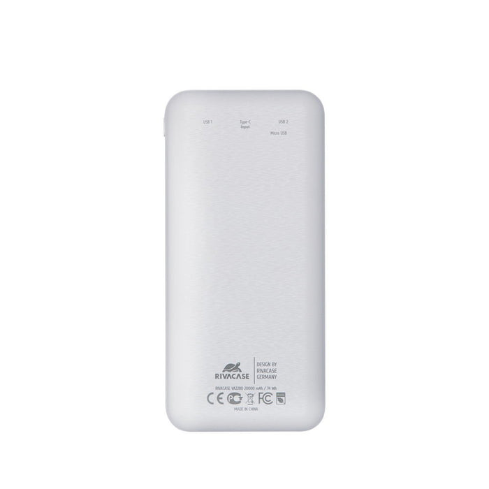 EAN 4260403579435 - Rivacase VA2280 batería externa Polímero de litio 20000 mAh Blanco imagen 2