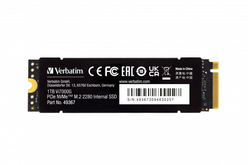 EAN 0023942493679 - Verbatim Vi7000G 1 TB M.2 PCI Express 4.0 NVMe imagen 5