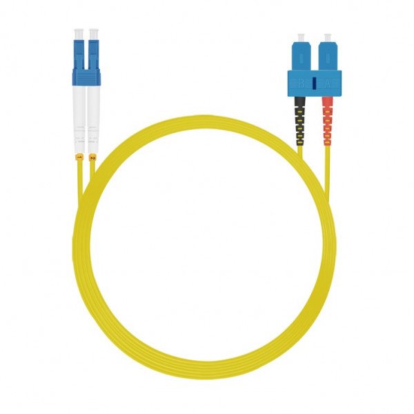 EAN 4005938166695 - Helos 216669 Cable de fibra óptica e InfiniBand 15 m LC SC Amarillo imagen 3