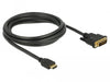 EAN 4043619856541 - DeLOCK 85654 adaptador de cable de vídeo 2 m HDMI tipo A (Estándar) DVI Negro imagen 2