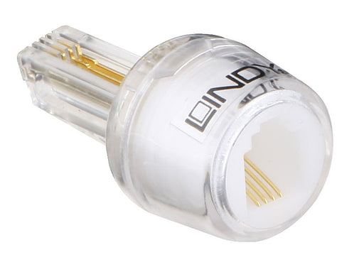 EAN 4002888750042 - Lindy 75004 conector RJ-10 4P4C Transparente imagen 1