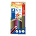 EAN 4007817018132 - Staedtler Noris colour 185 Negro, Azul, Marrón, Verde, Magenta, Naranja, Melocotón, Púrpura, Rojo, Amaril imagen 1
