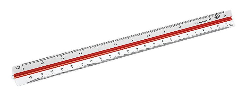 EAN 4003801858074 - Wedo 52 55001 cirterio 300 mm Plástico Rojo, Blanco 1 pieza(s) imagen 1
