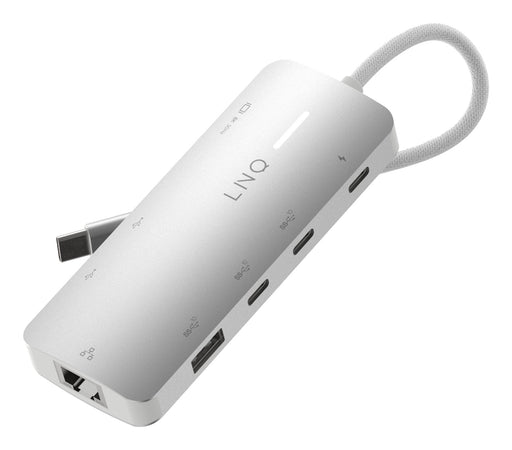 EAN 8720574622737 - LINQ LQ49081PS base para portátil y replicador de puertos Alámbrico USB 3.2 Gen 2 (3.1 Gen 2) Type-C Gris imagen 2