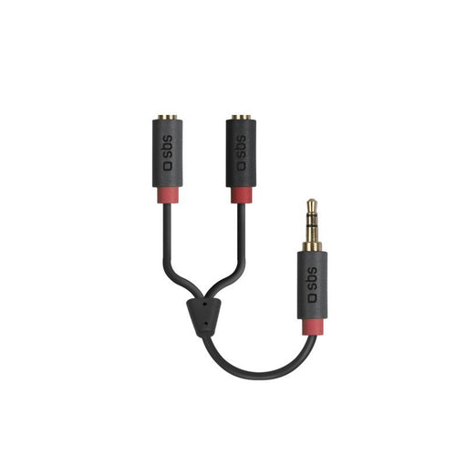 EAN 8018417212093 - SBS TECABLESPLITTER cable de audio 0,2 m 3,5mm 2 x 3.5mm Negro imagen 2