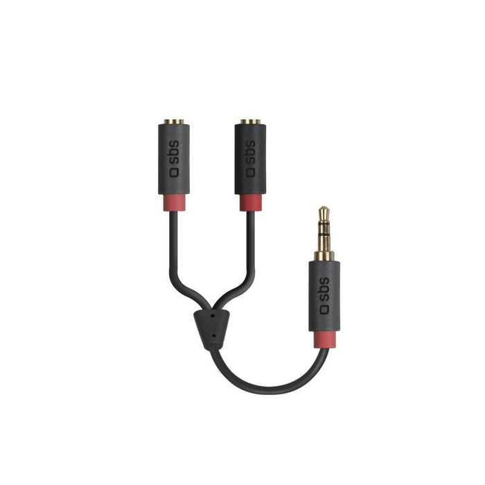 EAN 8018417212093 - SBS TECABLESPLITTER cable de audio 0,2 m 3,5mm 2 x 3.5mm Negro imagen 2