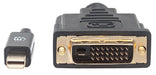 EAN 0766623152150 - Manhattan 152150 adaptador de cable de vídeo 1,8 m Mini DisplayPort DVI-D Negro imagen 3