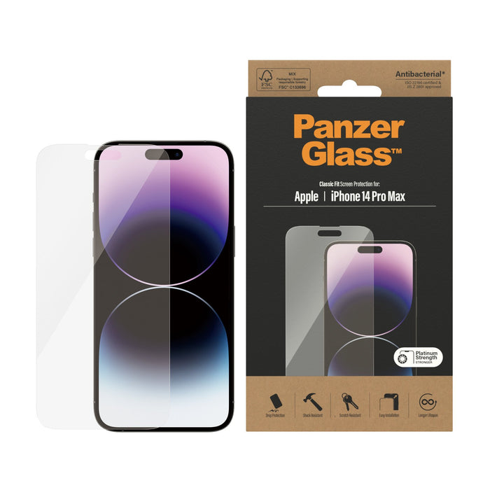 EAN 5711724027703 - PanzerGlass ® Screen Protector iPhone 14 Pro Max | Classic Fit Protector de pantalla Apple 1 pieza(s) imagen 2