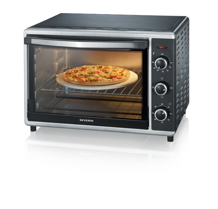 EAN 4008146004339 - Severin TO 2058 horno 42 L 1800 W Negro, Plata imagen 1