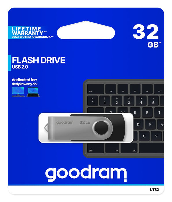 EAN 5908267920381 - Goodram UTS2 unidad flash USB 32 GB USB tipo A 2.0 Negro imagen 5