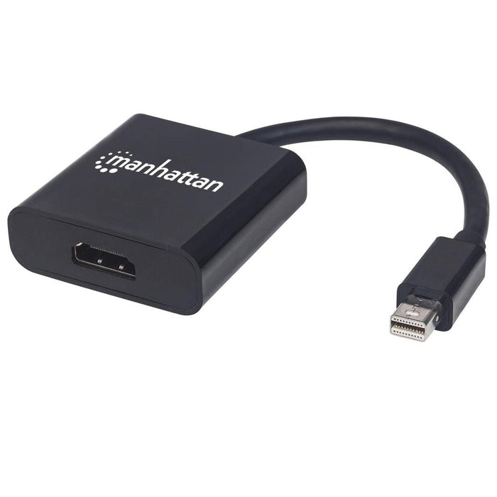 EAN 0766623152570 - Manhattan 152570 adaptador de cable de vídeo Mini DisplayPort HDMI tipo A (Estándar) Negro imagen 1