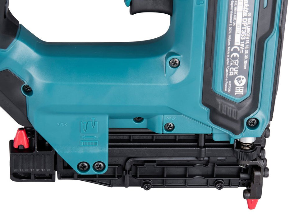 EAN 0088381835374 - Makita DPT353Z Pistola de clavos Batería imagen 16