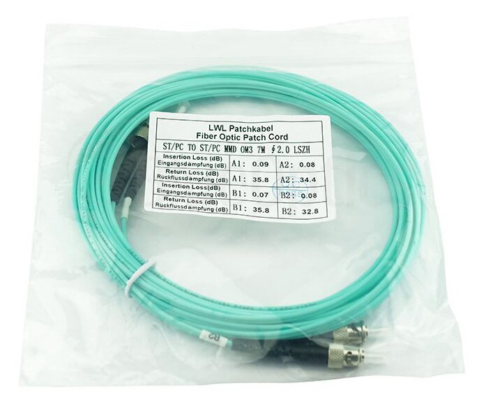 EAN 4063232617572 - BlueOptics SFP3333EU50MK Cable de fibra óptica e InfiniBand 50 m ST Color aguamarina, Turquesa imagen 5
