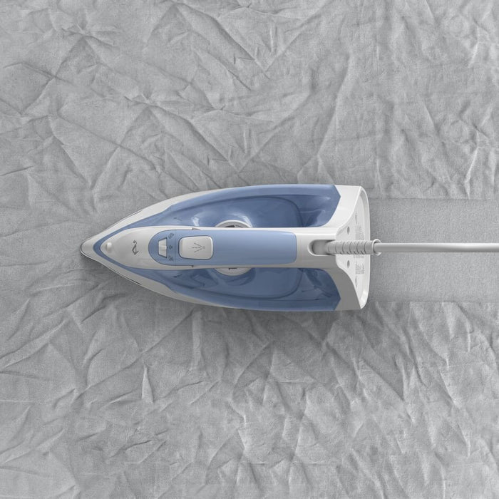 EAN 3121040092767 - Tefal Virtuo 30 FV2C41E0 plancha Plancha vapor-seco Suela de cerámica 2000 W Azul, Blanco imagen 5