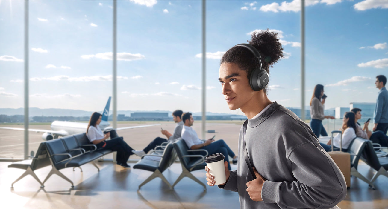 EAN 194644186845 - Soundcore Space One Pro Auriculares Inalámbrico Diadema Llamadas/Música Bluetooth Negro imagen 12