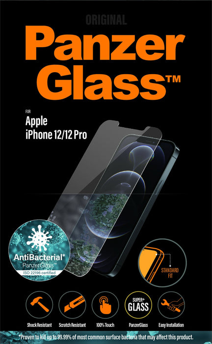 EAN 5711724027086 - PanzerGlass ® Screen Protector iPhone 12 | 12 Pro | Standard Fit Protector de pantalla Apple 1 pieza(s) imagen 8