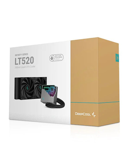 EAN 6933412727910 - DeepCool LT520 Procesador Sistema de refrigeración líquida todo en uno 12 cm Negro 1 pieza(s) imagen 6