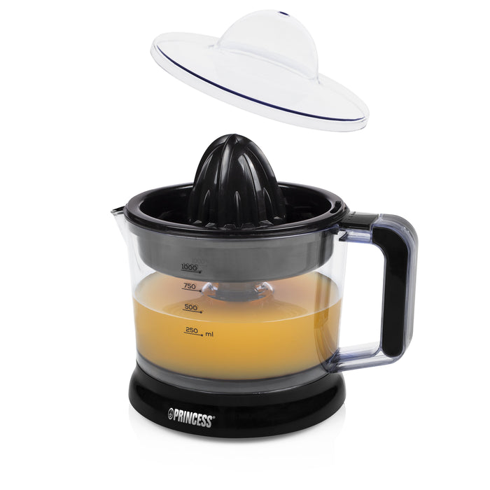 EAN 8713016068453 - Princess 201004 prensa de cítricos eléctricos 1 L 25 W Negro, Transparente imagen 2