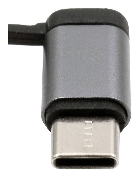 EAN 4718359140310 - EXSYS EX-K1403-2 cable USB USB 2.0 1 m USB A USB C Negro, Gris imagen 3