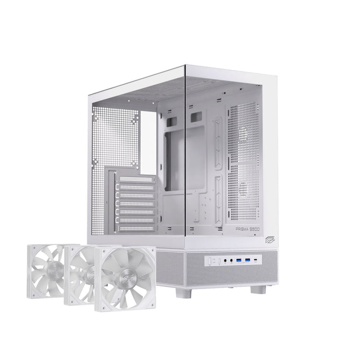 EAN 6977277369151 - Einarex EXCS-PR-500R-W carcasa de ordenador Midi Tower Blanco imagen 4