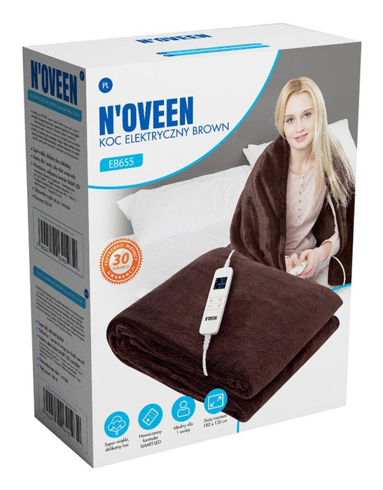 EAN 5902221621932 - Noveen EB655 manta eléctrica y almohadilla 160 W Marrón imagen 6