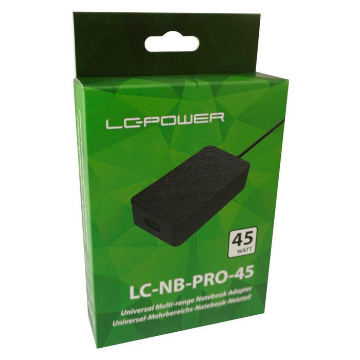 EAN 4260070128851 - LC-Power LC-NB-PRO-45 adaptador e inversor de corriente Interior 45 W Negro imagen 3