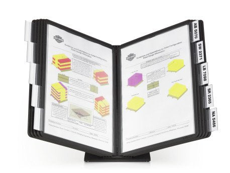 EAN 4005546506685 - Durable 557001 soporte para mostrar documentos Escritorio Retrato A4 imagen 2