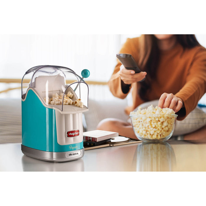 EAN 8003705120280 - Ariete 2958/01 palomitas de maiz poppers Azul, Blanco 1100 W imagen 3