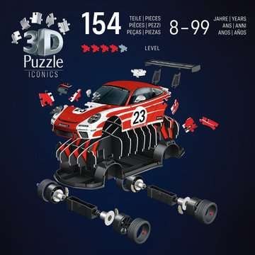 EAN 4005555080381 - Ravensburger 12008038 puzzle Puzle 3D 108 pieza(s) Vehículos imagen 3