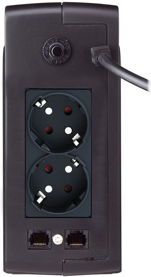 EAN 4260074970562 - PowerWalker VFD 600 sistema de alimentación ininterrumpida (UPS) 0,6 kVA 300 W 2 salidas AC imagen 2