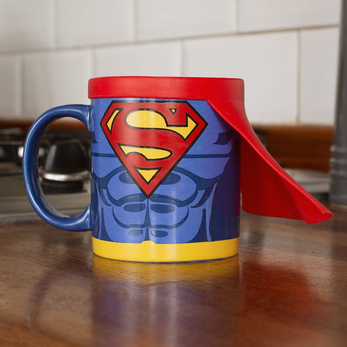EAN 5060613315453 - Thumbs Up Superman Mug with Cape tazón Azul, Rojo Universal 1 pieza(s) imagen 4