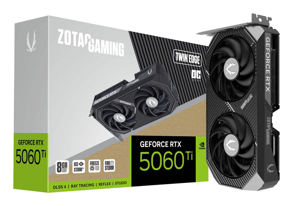 EAN 8886307700643 - Zotac GAMING GeForce RTX 5060 Ti Twin Edge OC NVIDIA 8 GB GDDR7 imagen 8