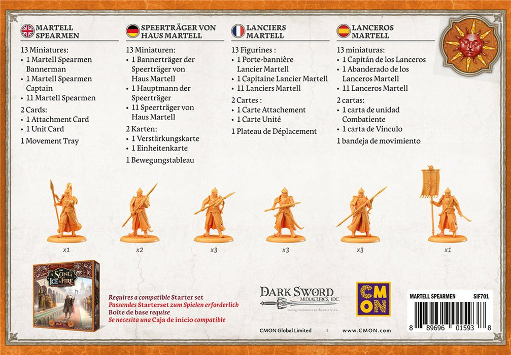 EAN 0889696015938 - Asmodee Lanceros Martell CHYF: Lanceros Martell Juego de mesa Estrategia imagen 3