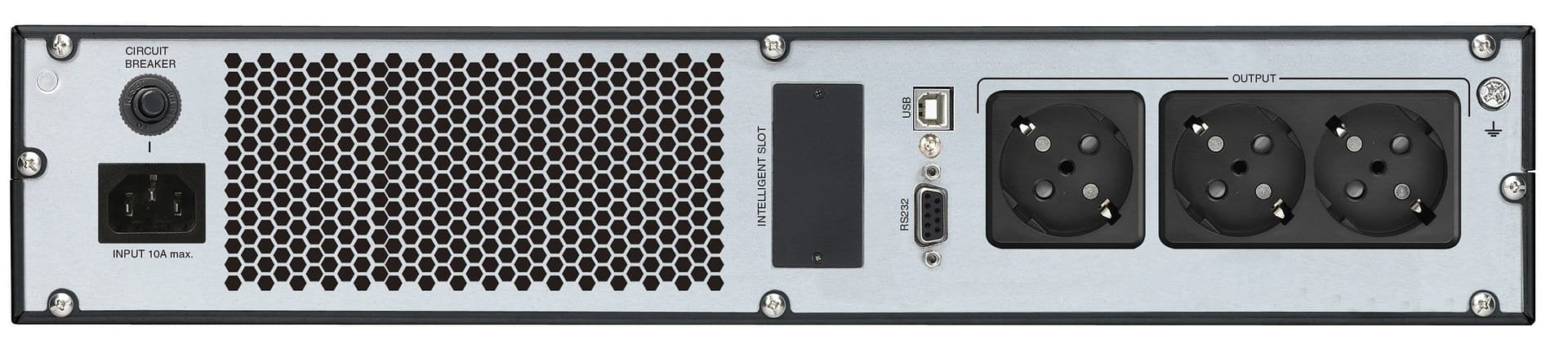 EAN 4713224520600 - FSP Champ Rack 1K sistema de alimentación ininterrumpida (UPS) Doble conversión (en línea) 1 kVA 900 W 3  imagen 2