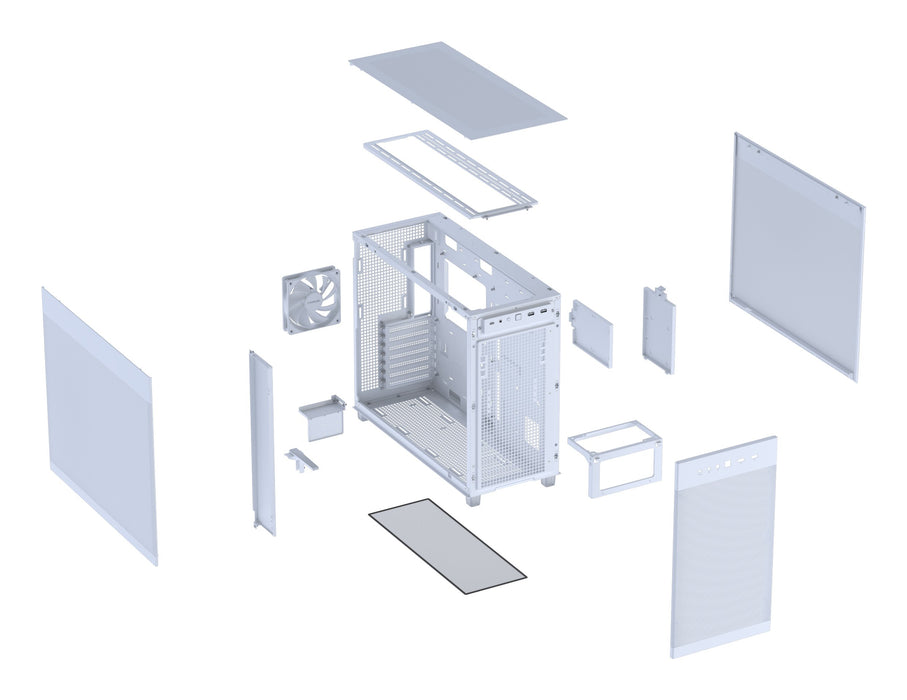 EAN 4711636165150 - ASUS PRIME AP303 Mesh Midi Tower Blanco imagen 14