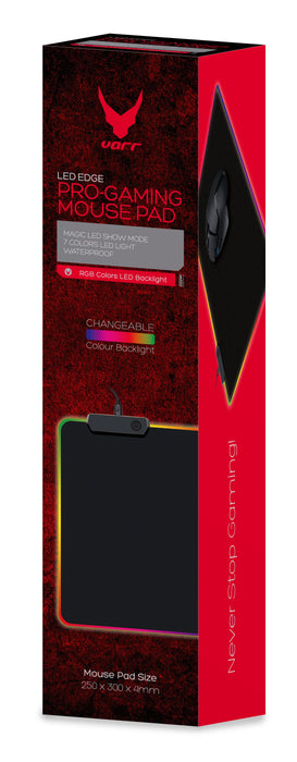 EAN 5907595448888 - Varr OVMPLB alfombrilla para ratón Alfombrilla de ratón para juegos Negro imagen 5