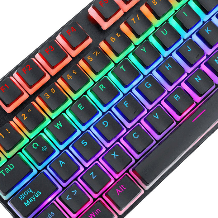 EAN 6950376708373 - REDRAGON Keycaps Sacarab Black - Negro Tecla imagen 5