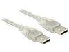 EAN 4043619838868 - DeLOCK 0.5m, 2xUSB2.0-A cable USB USB 2.0 0,5 m USB A Transparente imagen 1