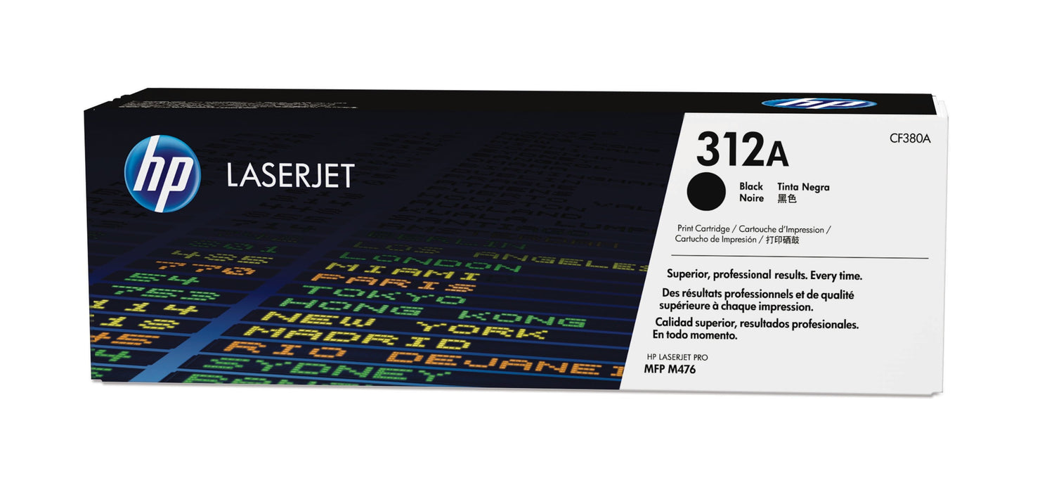 EAN 0887111367747 - HP 312A Black Original LaserJet Toner Cartridge cartucho de tóner 1 pieza(s) imagen 1
