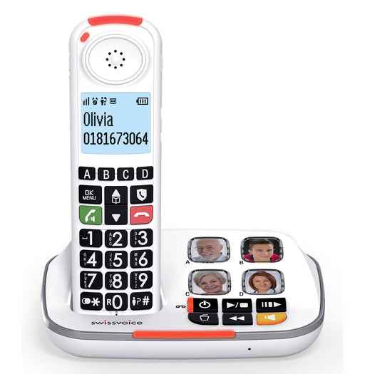 EAN 3700601424003 - Atlinks XTRA 2355 Teléfono DECT Identificador de llamadas Blanco imagen 1