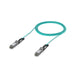 EAN 0810084690079 - Ubiquiti UACC-AOC-QSFP28-10M Cable de fibra óptica e InfiniBand Color aguamarina imagen 1