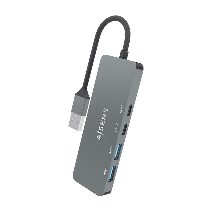 EAN 8436574708134 - AISENS A106-0696 hub de interfaz USB 3.2 Gen 2 (3.1 Gen 2) Type-A 10000 Mbit/s imagen 3