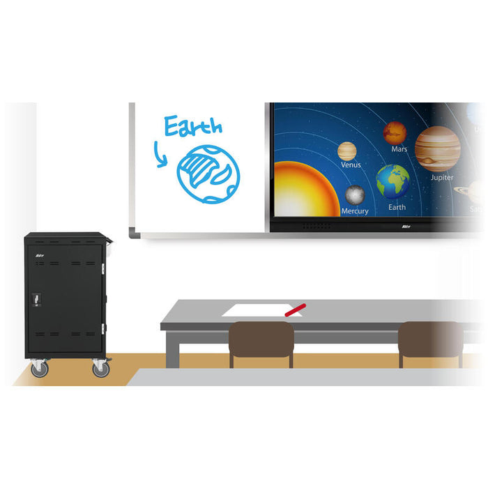 E24c+ Cart F/24 Tablet/Laptop - Up To 15in [Uk Plug]