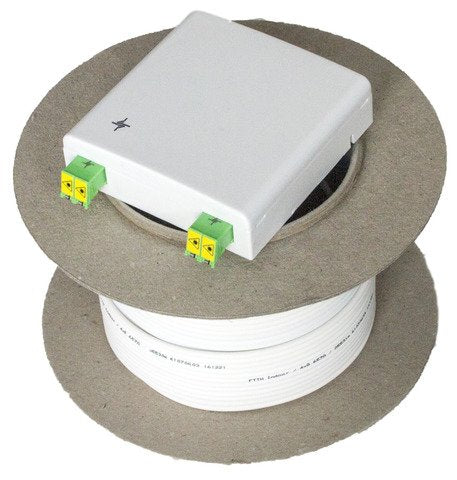 EAN 4018359531584 - Telegärtner H02082A0014 Cable de fibra óptica e InfiniBand 25 m LC 4x LC Blanco imagen 1