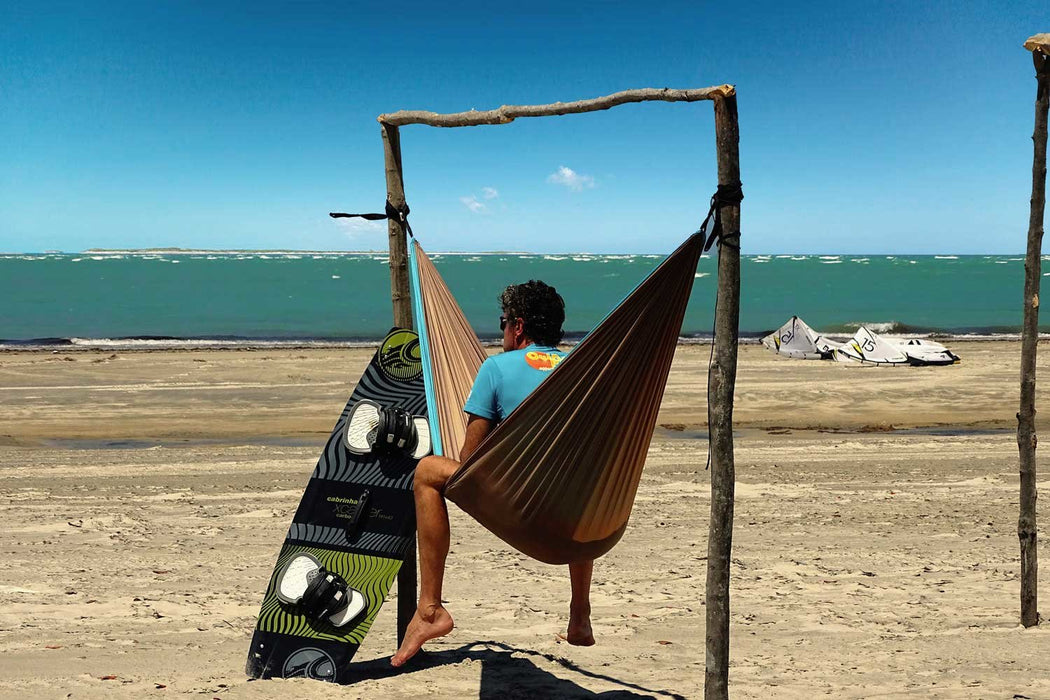 EAN 4030454007047 - AMAZONAS AZ-1030186 hamaca Hamaca colgante 1 personas(s) Nylon Marrón, Turquesa imagen 6