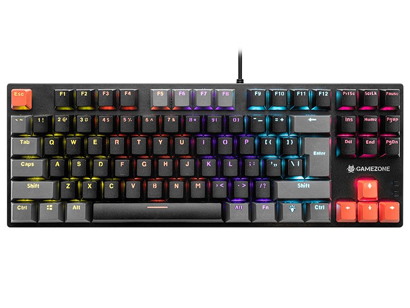 EAN 5907512873113 - Tracer Blade 87 teclado Juego USB QWERTY Inglés Negro, Gris, Rojo imagen 1