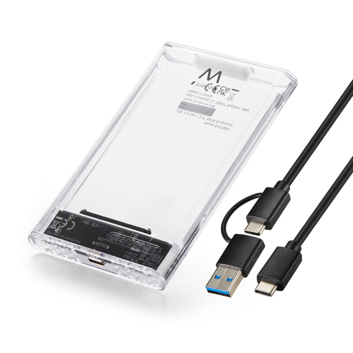 EAN 8052101435115 - Ewent EW7064 caja para disco duro externo Caja externa para unidad de estado sólido (SSD) Transparente 2. imagen 1